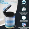 Sanilo Kosmetikeimer 3L mit Absenkautomatik Leuchtturm