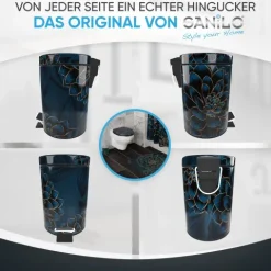 Sanilo Kosmetikeimer 3L mit Absenkautomatik Dahlien