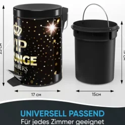 Sanilo Kosmetikeimer 3L mit Absenkautomatik VIP Lounge