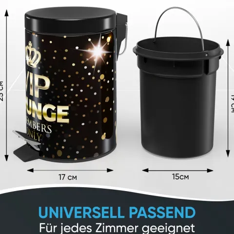 Sanilo Kosmetikeimer 3L mit Absenkautomatik VIP Lounge