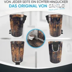 Sanilo Kosmetikeimer 3L mit Absenkautomatik Vintage