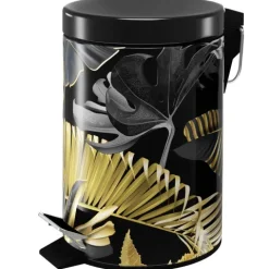 Sanilo Kosmetikeimer 3L mit Absenkautomatik Golden Leaves