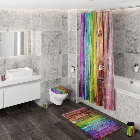 Sanilo Kosmetikeimer 3L mit Absenkautomatik Rainbow
