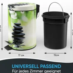 Sanilo Kosmetikeimer 3L mit Absenkautomatik Harmony