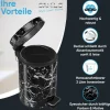 Sanilo Kosmetikeimer 3L mit Absenkautomatik Marmor Schwarz