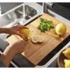 Schneidbrett BLANCO Solis aus Bambus 42,4 x 28 cm 239449