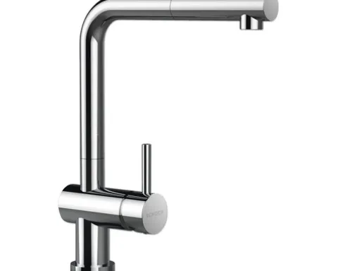 Schock Küchenarmatur mit Handbrause EPOS W SA chrom 540125CHR