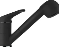 Schock Küchenarmatur mit Handbrause COSMO onyx matt 525122GON