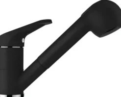 Schock Küchenarmatur mit Handbrause COSMO nero matt 525122GNE