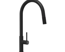 Schock Küchenarmatur mit Handbrause TALIA SA schwarz matt 536120S
