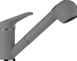 Schock Küchenarmatur mit Handbrause COSMO croma matt 525122GCR