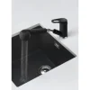 Schock Küchenarmatur mit Handbrause COSMO asphalt matt 525122GAS