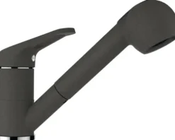 Schock Küchenarmatur mit Handbrause COSMO asphalt matt 525122GAS