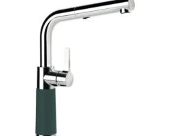 Schock Küchenarmatur mit herausziehbaren Auslauf SC-540 ivy satiniert 557120IVY