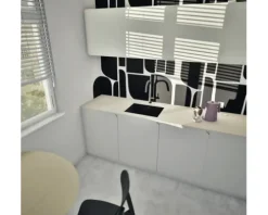 Schock Küchenarmatur mit herausziehbaren Auslauf TALINOS schwarz matt 545120S