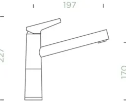 Schock Küchenarmatur SC-510 berry satiniert 554000BRY