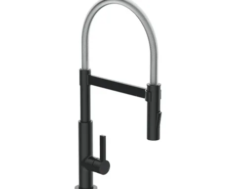 SCHÜTTE Küchenarmatur flexibel MIAMI schwarz matt 79146