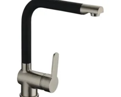 SCHÜTTE Küchenarmatur RIO edelstahl schwarz matt 79866