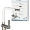 SCHÜTTE Küchenarmatur RIO edelstahl weiß matt 79864
