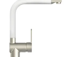 SCHÜTTE Küchenarmatur RIO edelstahl weiß matt 79864