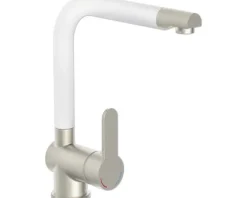 SCHÜTTE Küchenarmatur RIO edelstahl weiß matt 79864
