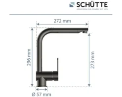 SCHÜTTE Küchenarmatur RIO graphit 79836