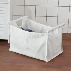Schuhbank mit Sitzfläche und Stauraum in Weiß FSR40-W