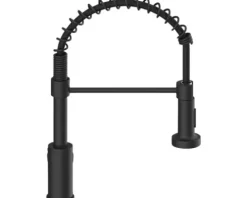 SERIES Küchenarmatur flexibel Niederdruckarmatur TIBER schwarz matt