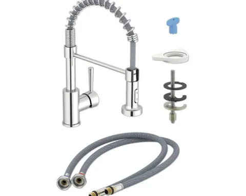 SERIES Küchenarmatur mit Brause TIBER chrom glänzend 119105