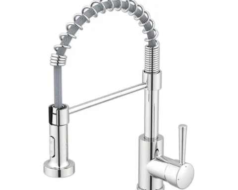 SERIES Küchenarmatur mit Brause TIBER chrom glänzend 119105