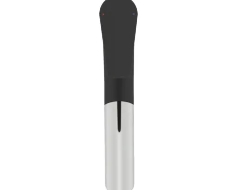 SERIES Küchenarmatur mit Brause OKAB schwarz matt / chrom glänzend
