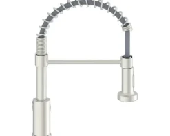 SERIES Küchenarmatur mit Brause TIBER edelstahl satiniert