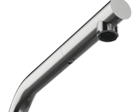 SERIES Küchenarmatur mit Handbrause SEGIN edelstahl gebürstet