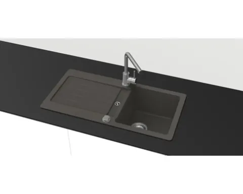 SERIES Küchenarmatur mit Handbrause SEGIN edelstahl gebürstet