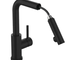 SERIES Küchenarmatur mit Handbrause SEGIN schwarz matt