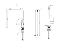 SERIES Küchenarmatur TABIT chrom