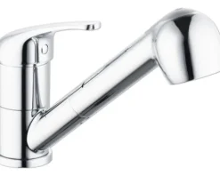 SERIES Niederdruckarmatur mit Handbrause IMAI chrom glänzend