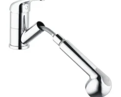 SERIES Niederdruckarmatur mit Handbrause IMAI chrom glänzend