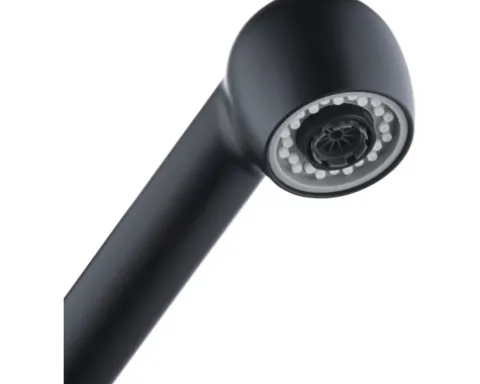 SERIES Niederdruckarmatur mit Handbrause IMAI schwarz matt