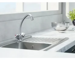 SERIES Zweigriff Küchenarmatur ADHIL chrom