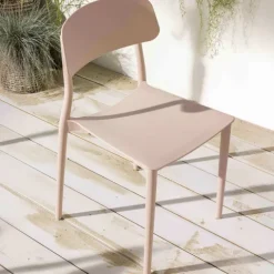 Set aus zwei Stühlen aus Polypropylen 82 x 48 x 48 cm - Oviala