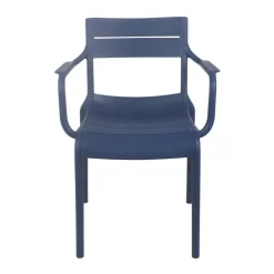 Set mit 4 Terrassensesseln aus Kunststoff 54 x 50 x 82 cm - Oviala