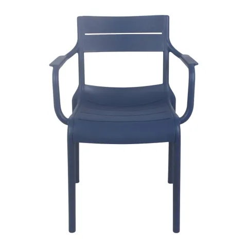 Set mit 4 Terrassensesseln aus Kunststoff 54 x 50 x 82 cm - Oviala