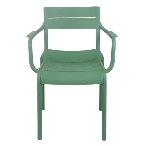 Set mit 4 Terrassensesseln aus Kunststoff 54 x 50 x 82 cm - Oviala
