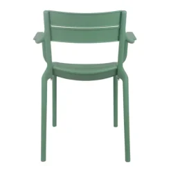 Set mit 4 Terrassensesseln aus Kunststoff 54 x 50 x 82 cm - Oviala