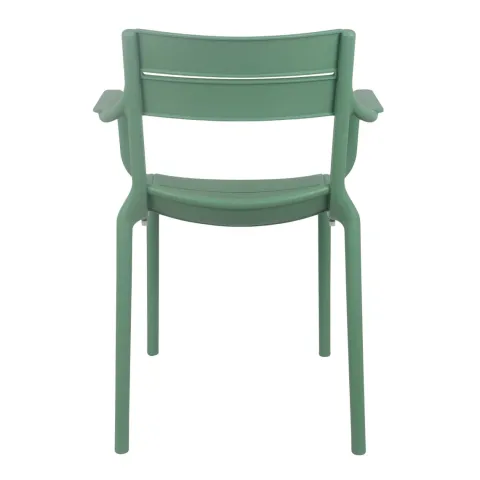 Set mit 4 Terrassensesseln aus Kunststoff 54 x 50 x 82 cm - Oviala