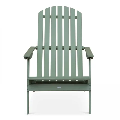 Set mit 2 verstellbaren Holzsesseln 59 x 84 x 95 cm - Oviala