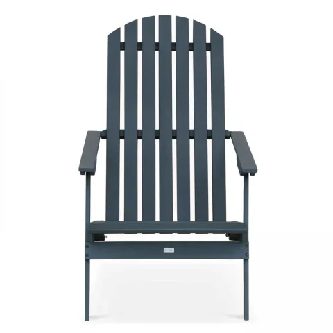 Set mit 2 verstellbaren Holzsesseln 59 x 84 x 95 cm - Oviala