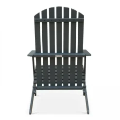 Set mit 2 verstellbaren Holzsesseln 59 x 84 x 95 cm - Oviala