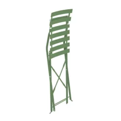 Set von 2 klappbaren Bistrostühlen 42 x 46 x 82 cm - Oviala